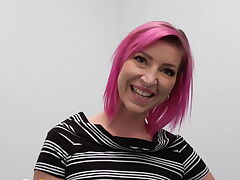 'Punk babe loves rough fuck on the desk' - Rough fucking video